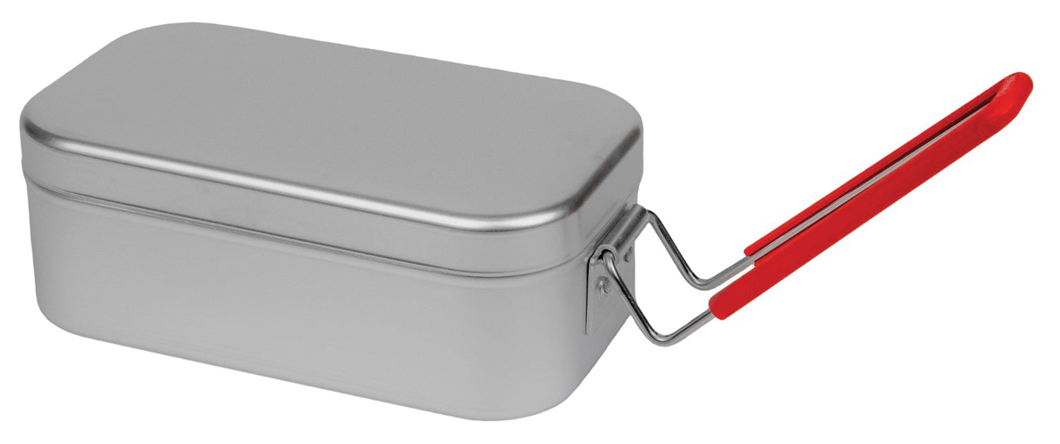 MESS TIN SMALL RED HANDLE