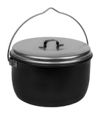 BILLY POT 4.5L BLK W/ LID NS