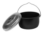 BILLY POT 4.5L BLK W/ LID NS